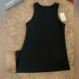 Black tank dress